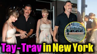 Taylor Swift amp Travis Kelce made SUDDENLY return to Casa Cipriani New York [upl. by Elaen]