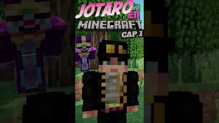 Jotaro en Minecraft Capítulo 1 quotUn Sueño Inquietantequot Minecraft shorts [upl. by Hepzi]