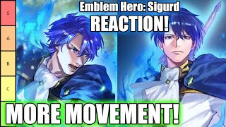 EMBLEM SIGURD MOVEMENT BChrom Stonks 📈  Emblem Sigurd Of the Holy War Banner Reaction FEH [upl. by Else]