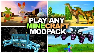 How To Install CurseForge Modpacks for Default Minecraft Launcher Manually [upl. by Terrilyn937]