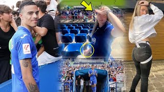 Mason Greenwood girlfriend just silenced haters with this gesture at his Getafe unveiling [upl. by Ecienal814]