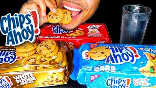 CHIPS AHOY COOKIES EATING MOUTH SOUNDS NO TALKING CHEWY CRUNCHY CANDY SHOW [upl. by Anyak]