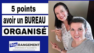 5 points pour avoir un bureau organisé [upl. by Enna]