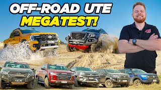 2023 4WD UTE COMPARISON  Top Pickups tested Offroad  Shock winner [upl. by Holds787]