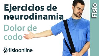 Ejercicios neurodinámicos para el dolor de codo [upl. by Allare397]