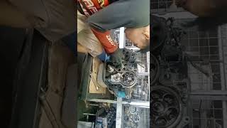 nissan TD27 engine timing mark gear amp how to fullout injection pump gear [upl. by Araet]