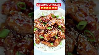 Sesame Chicken 🤤 [upl. by Animaj]