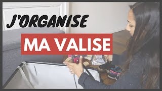 JORGANISE ma VALISE  planification et rangement pour les vacances [upl. by Ratib]