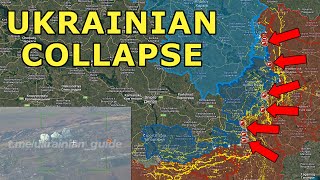 Massive Russian Advances in Eastern Ukraine  Ukrainian Lines Collapsing [upl. by Ilhsa]