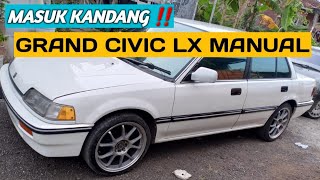 MASUK KANDANG ‼️ GRAND CIVIC LX 1989 KONDISI JOSS YUKK GERCEPIN BOSKU WA 081297877006 [upl. by Nede]