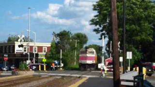 West Medford Train Action wTNT314519 [upl. by Tezil]