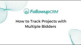 Why Salesforce Doesnt Work For Consturction Tracking Projects with Multiple Bidders [upl. by Moclam270]