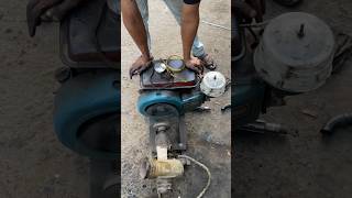 how to start a 5 year old China 4 HP air cooler diesel enginerepair mechanic viralvideo [upl. by Siletotsira]