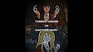 Yumeko Jabami vs Saotome Mary  Kakegurui [upl. by Chellman]