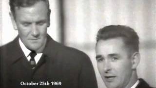 Brian Clough and Don Revie October 1969 [upl. by Groves]