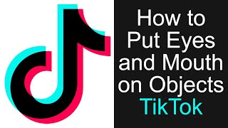 How to put eyes and mouth on objects TikTok [upl. by Ehtnax583]