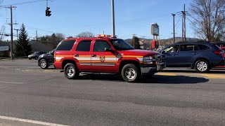 Queensbury Central Fire Rescue 117 Responding [upl. by Hegyera]