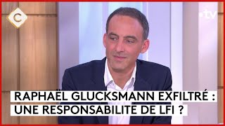 Ciblé hier dans un défilé à SaintEtienne Raphaël Glucksmann réagit  C à Vous  02052024 [upl. by Dnalyk]