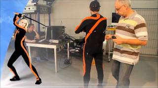 Motion Capture  Flexible fullbody cameraless Motion Capture Solution [upl. by Sturges803]