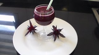 recette de jus de bissap ou groseille pays jus frais fait maison [upl. by Faustus]