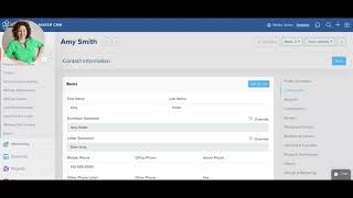 Referral Maker CRM Dashboard and Add Contact [upl. by Inahc]