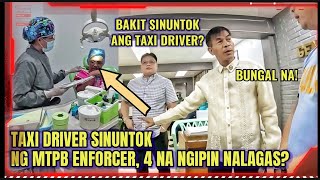 CongBOSITA KINASUHAN NA ANG ENFORCER NA NANUNTOK NG TAXI DRIVER [upl. by Vallonia]