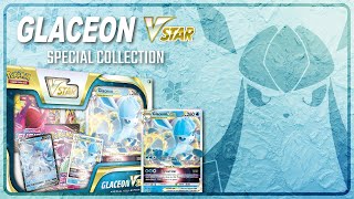 Unboxing Glaceon VStar Special Collection Datos sobre la Forma Evolutiva Aérea de Eevee Cine 🚬 [upl. by Airyk]