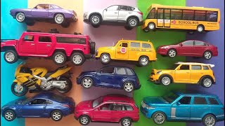 Die cast Metal Scale Mix Various Color Model Welly Kinsmart Maisto  Sedan SUV Sports Coupe [upl. by Perrin]