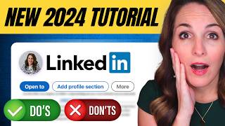 HOW TO GET STARTED ON LINKEDIN IN 2024  9 BEGINNER STEPS REVEALED [upl. by Ahsie]