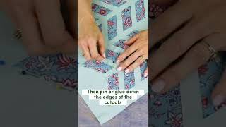 How to do Reverse Appliquè [upl. by Chainey369]