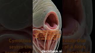 Cymothoa exigua is a parasite 🦠  knowledge facts science fish news [upl. by Lebazi623]