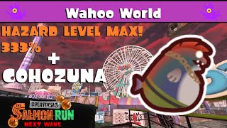 Freelance COHOZUNA HAZARD LEVEL MAX on Wahoo World Splatoon 3 Big Run Gameplay [upl. by Huberman]