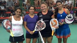 Vale Zoya y Paola Armesto vs Delfi Brea y Ara Osoro  Fabrice Pastor Cup 2015 [upl. by Carita838]