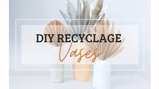 DIY  DES VASES AVEC DES BOUTEILLES EN PLASTIQUE [upl. by Aneladdam779]