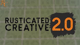 Rusticated 20 Creative Build Server Update [upl. by Analram762]