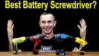 Best Battery Screwdriver 2024 13 vs 188 Let’s Find Out [upl. by Eramal]