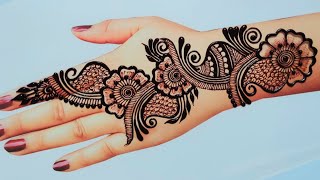 unique amp latestMehndi Design For Hands  Arabic Eid Mehndi design trending eid [upl. by Luedtke]