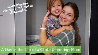 A Day in the Life of a Cloth Diapering Mom Diapers We Havent Used in 10 Months [upl. by Hacker63]