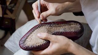 Making Traditional Loafers in Museum Calf Leather [upl. by Olympium]