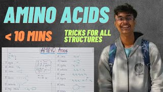 Tricks to learn all Amino Acids for JEE Main and Advanced [upl. by Zacharie228]