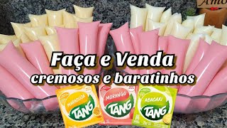 GELADINHO CREMOSO DE TANG FAÇA E VENDA [upl. by Olshausen]