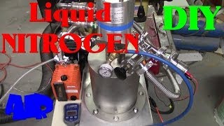 DIY Air Liquefier Build Liquid Nitrogen Generator [upl. by Nairot]