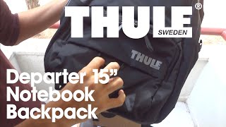 Thule Departer 15quot Notebook Backpack Unboxing [upl. by Wilkens]