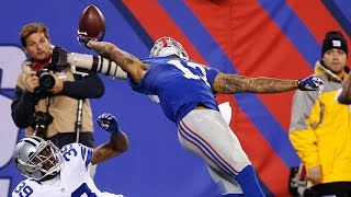 Odell Beckham Jr Makes Catch of the Year  NFL [upl. by Neelyk189]