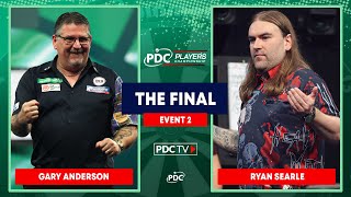 UNREAL DARTS Anderson v Searle  Final  2024 Players Champions 2 [upl. by Aryc656]