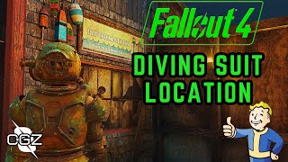 Fallout 4 Guide How to get Diver Suit in Far harbor DLC [upl. by Durant]