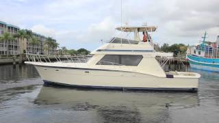 1987 Hatteras 52 Convertible Sportfish [upl. by Omle]