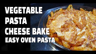 Creamy Vegetable Baked Pasta  Vegetable Pasta Cheese  Youtube [upl. by Kcirrag]