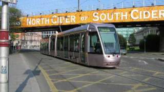 StreetcarTram Dublin LUAS [upl. by Labaw483]