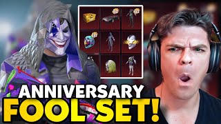 WAITED 4 YEARS FOR THIS Fool Set Anniversary Crate Opening  PUBG Mobile [upl. by Haiasi]